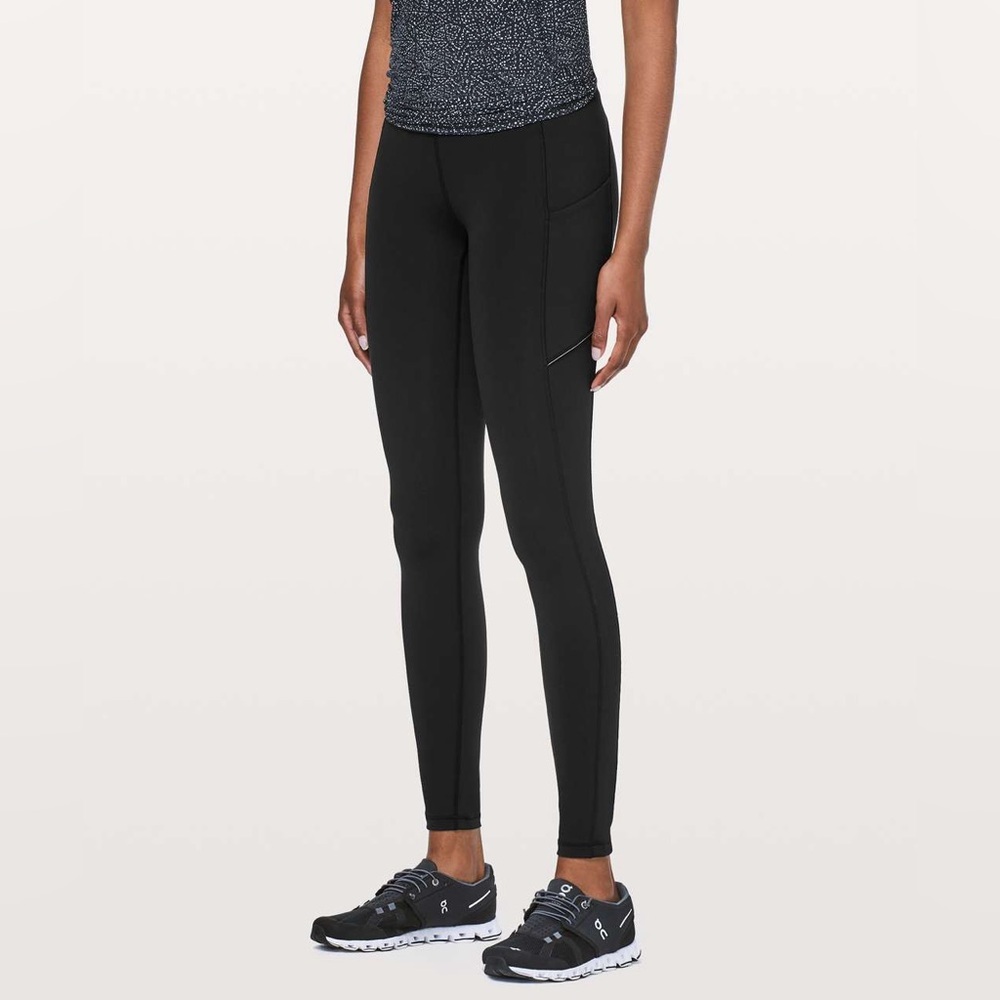 Lululemon Speed Up Tight 28” Full-On Luxtreme Black Size 6